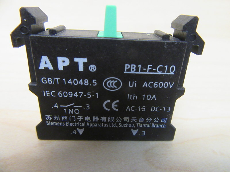 Siemens APT PB1-F-C10 Contact Block