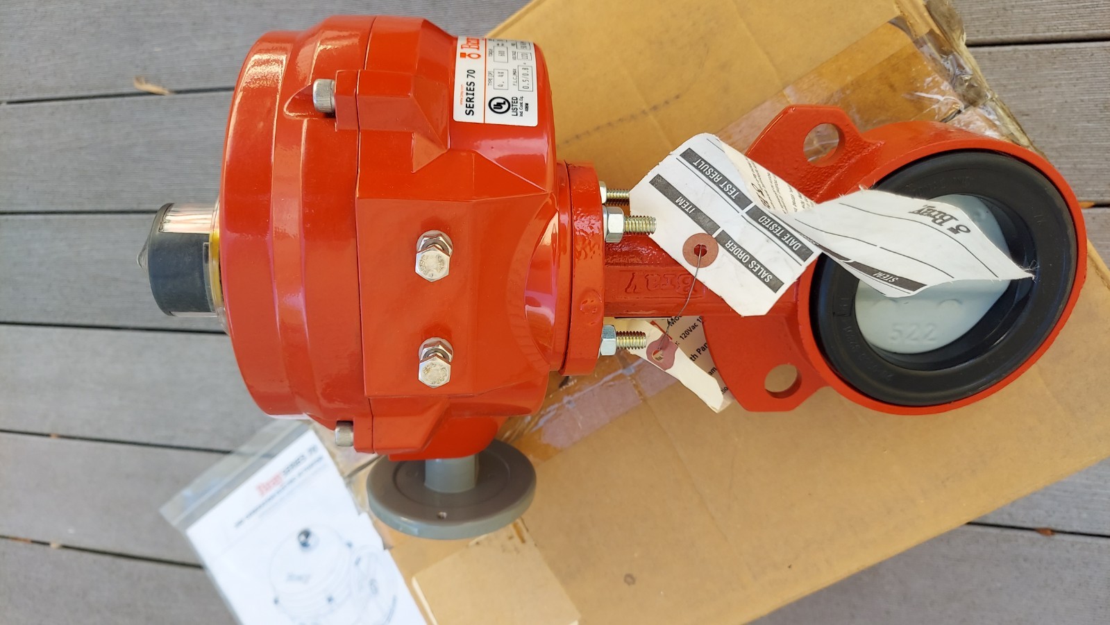 New Bray 70-0061-113D0-536K 2-Position Actuator
