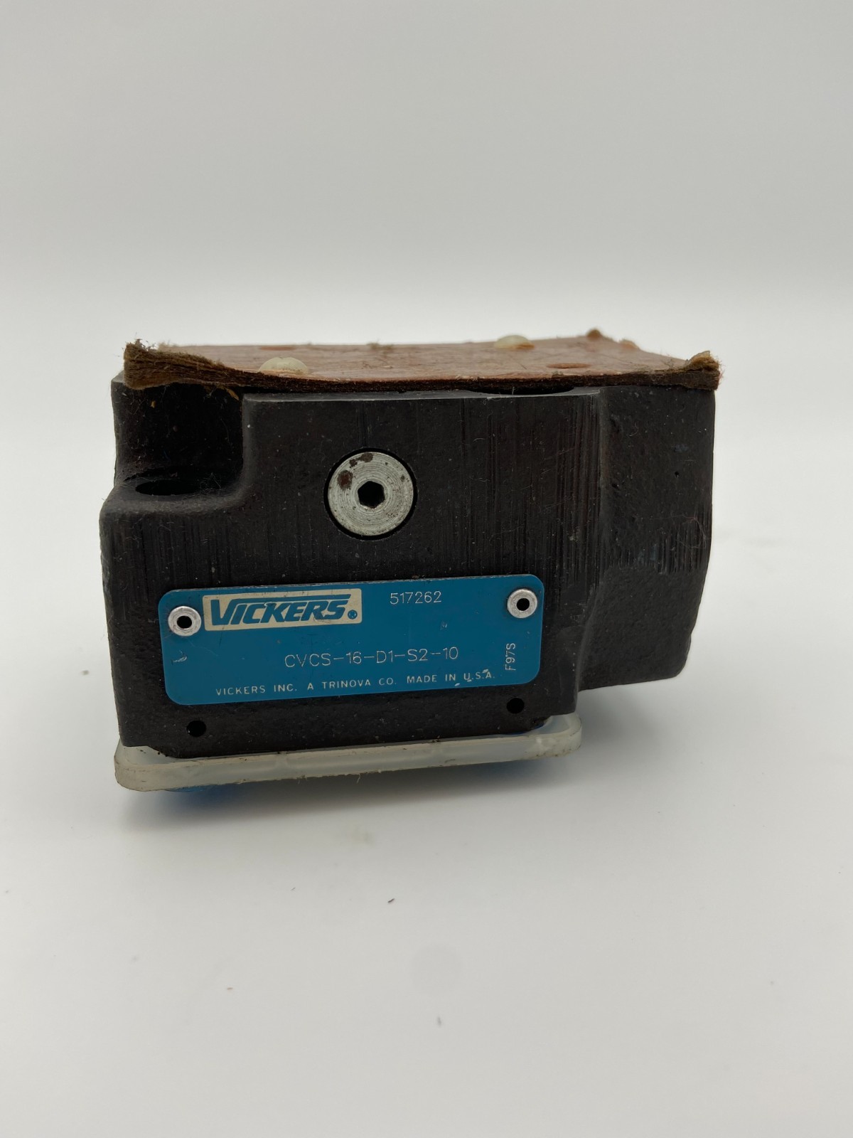 Vickers – Cartridge Valve – 517262, CVCS 16D1 S2 10 AP199 A10 – Genuine – New