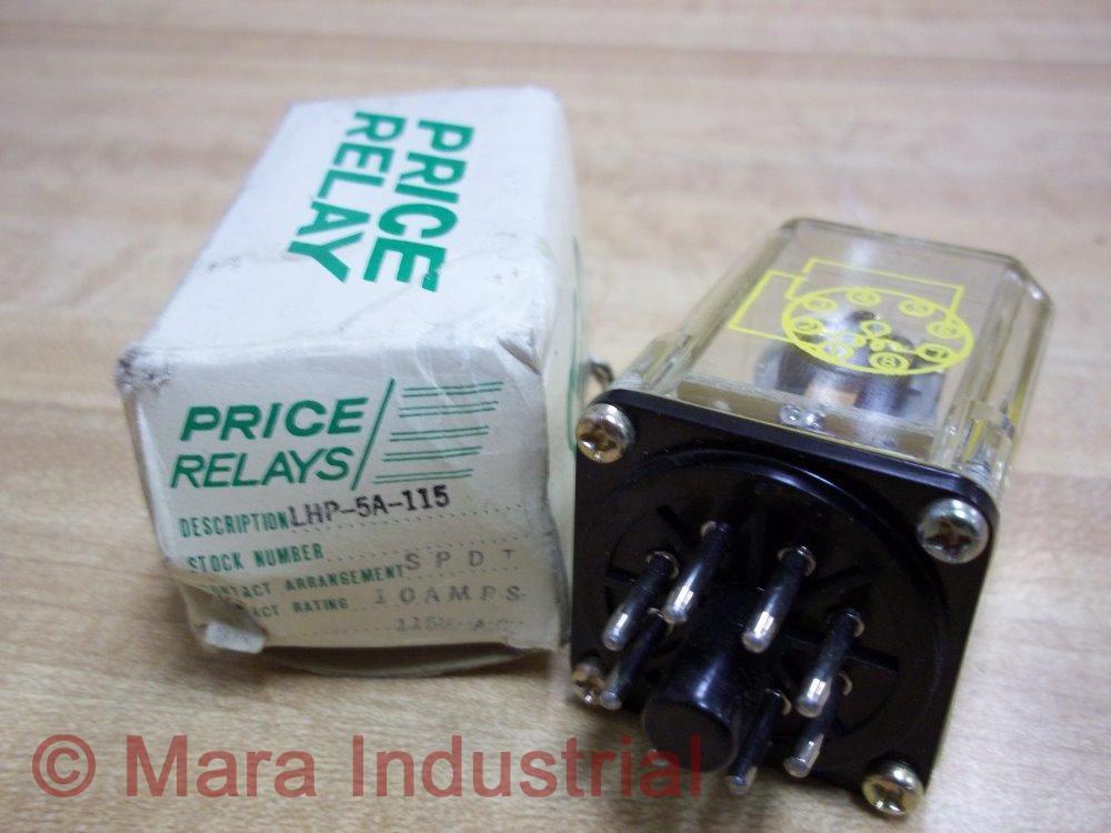 Price Electric LHP-5A-115 Relay Series L