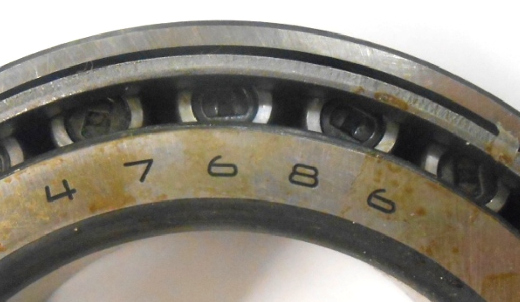 TIMKEN, BEARING SET, 47620 CUP 5.250″ OD, 47686 CONE, 3.2500″ BORE