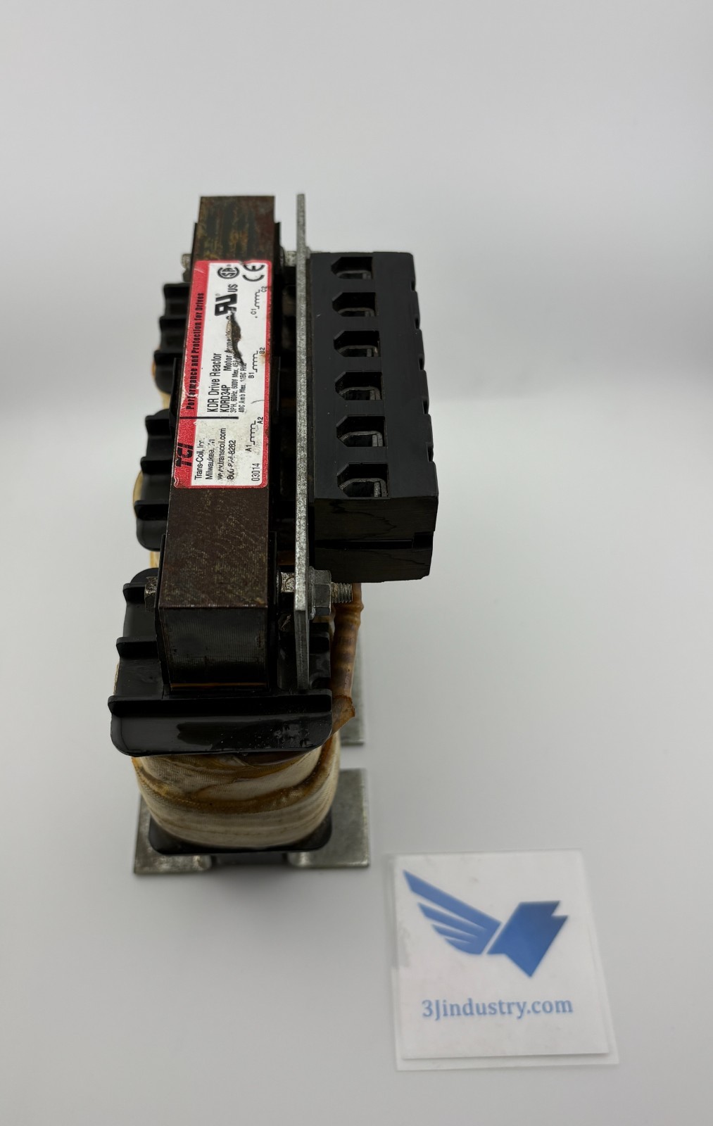 Trans-Coil KDRD34P KDR Drive Reactor 3 Phase 600V 34A Line Reactor Choke