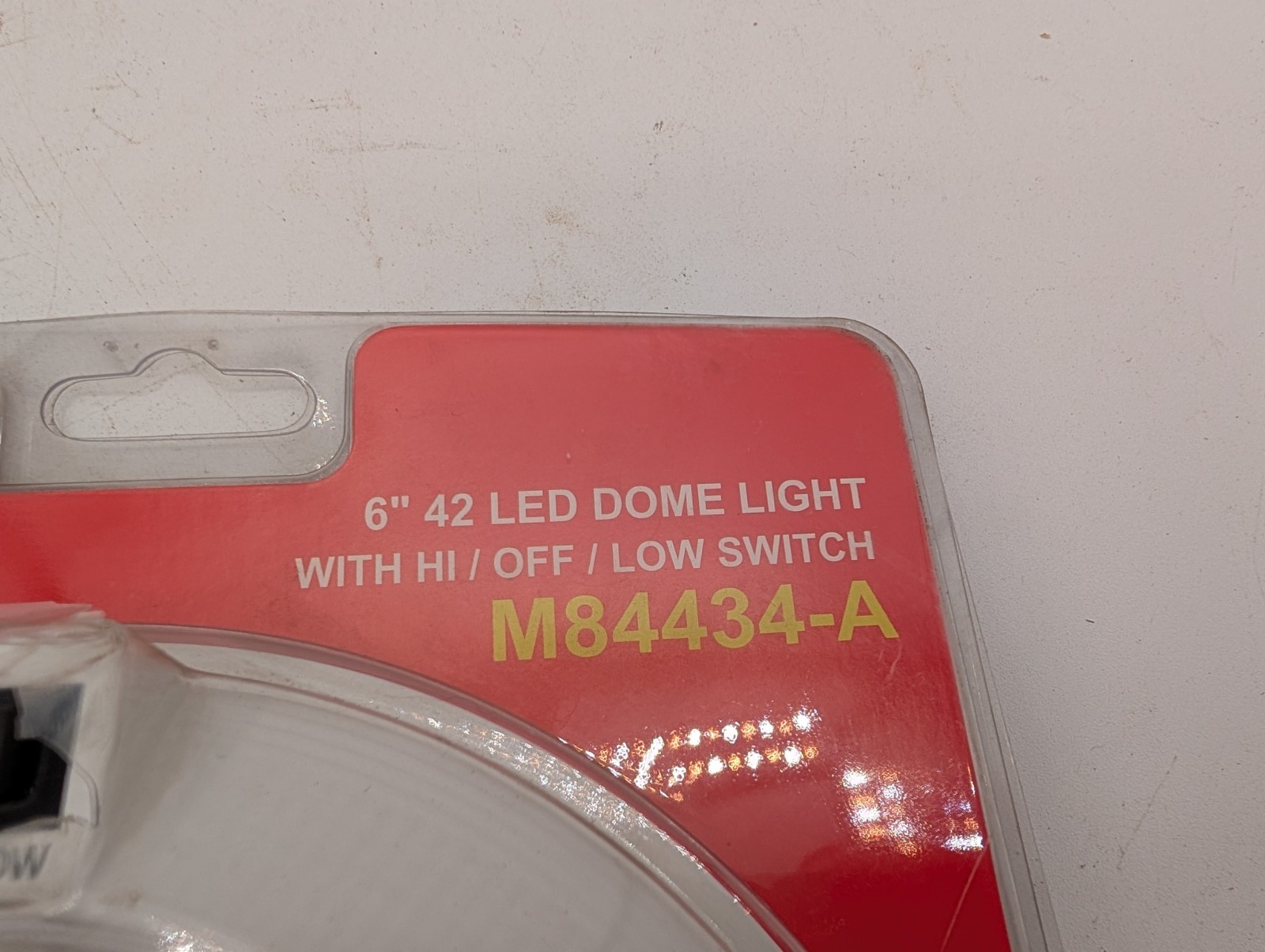 Maxxima M84434-A 42 LED 6.0″ Three Position Switch Interior Dome Light, NOS