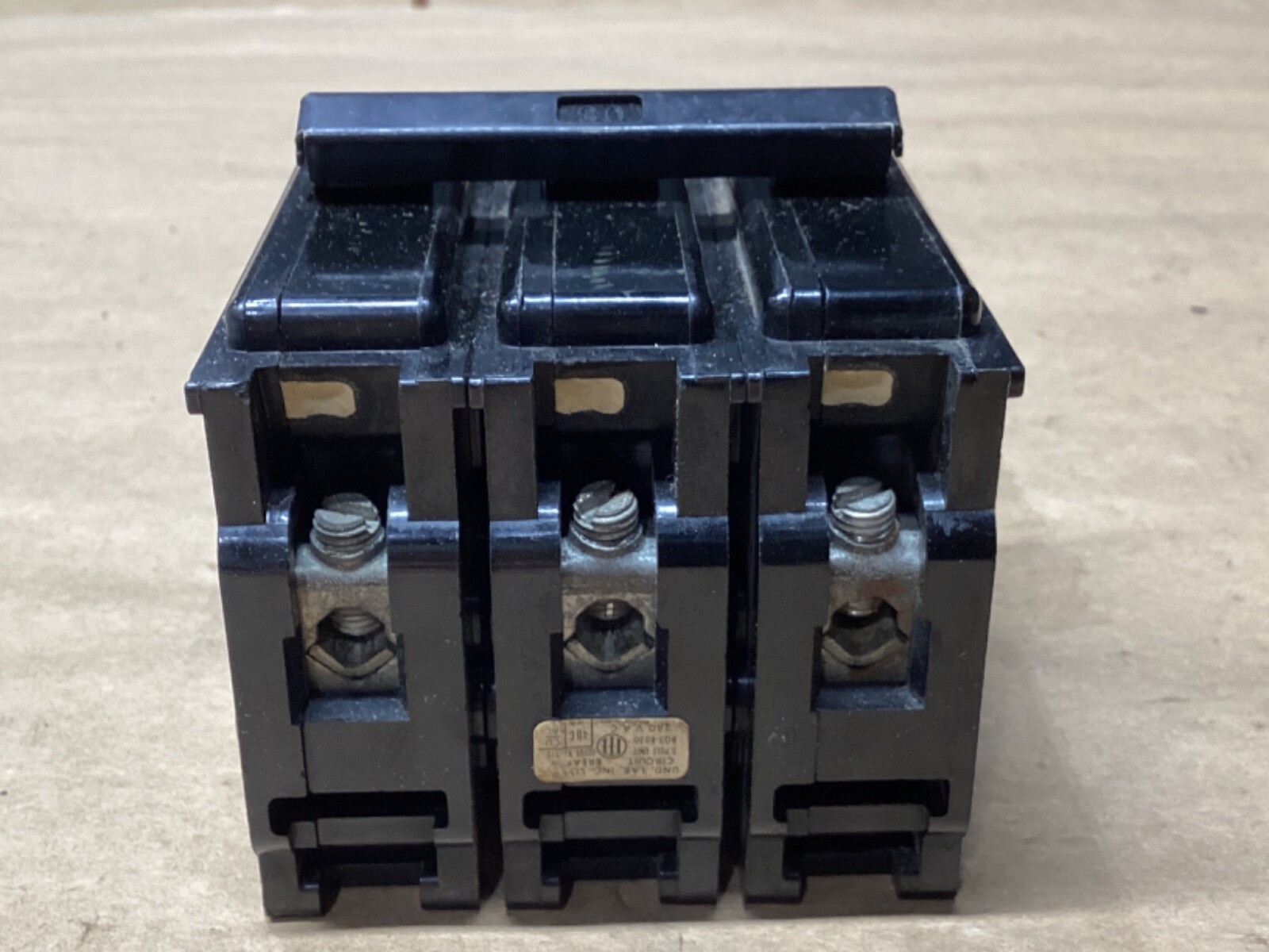 ITE Circuit Breaker BQ3B030 Type EQ-B 30A 3 Pole #104F228*CO