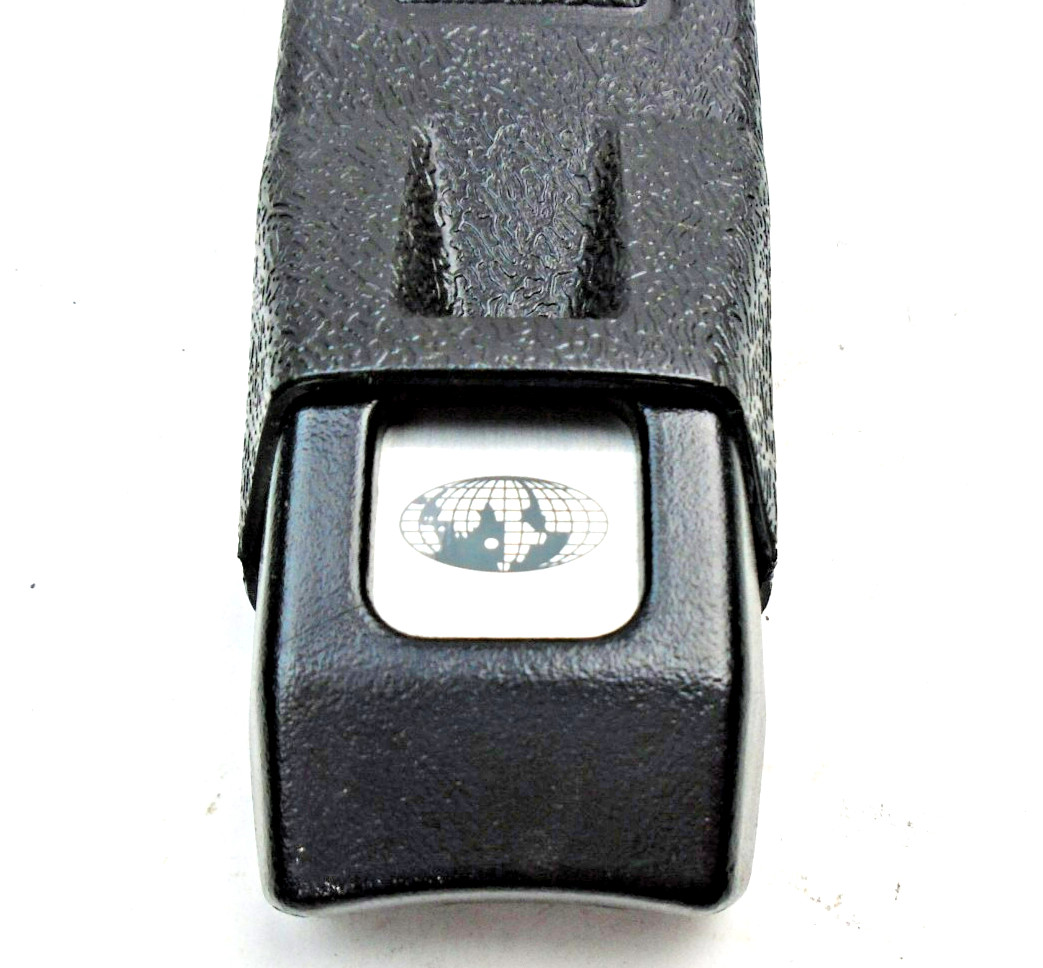 Seat Belt Assm 000 735-3010 With Extended Belt & Release Button, 61″ Orange Belt
