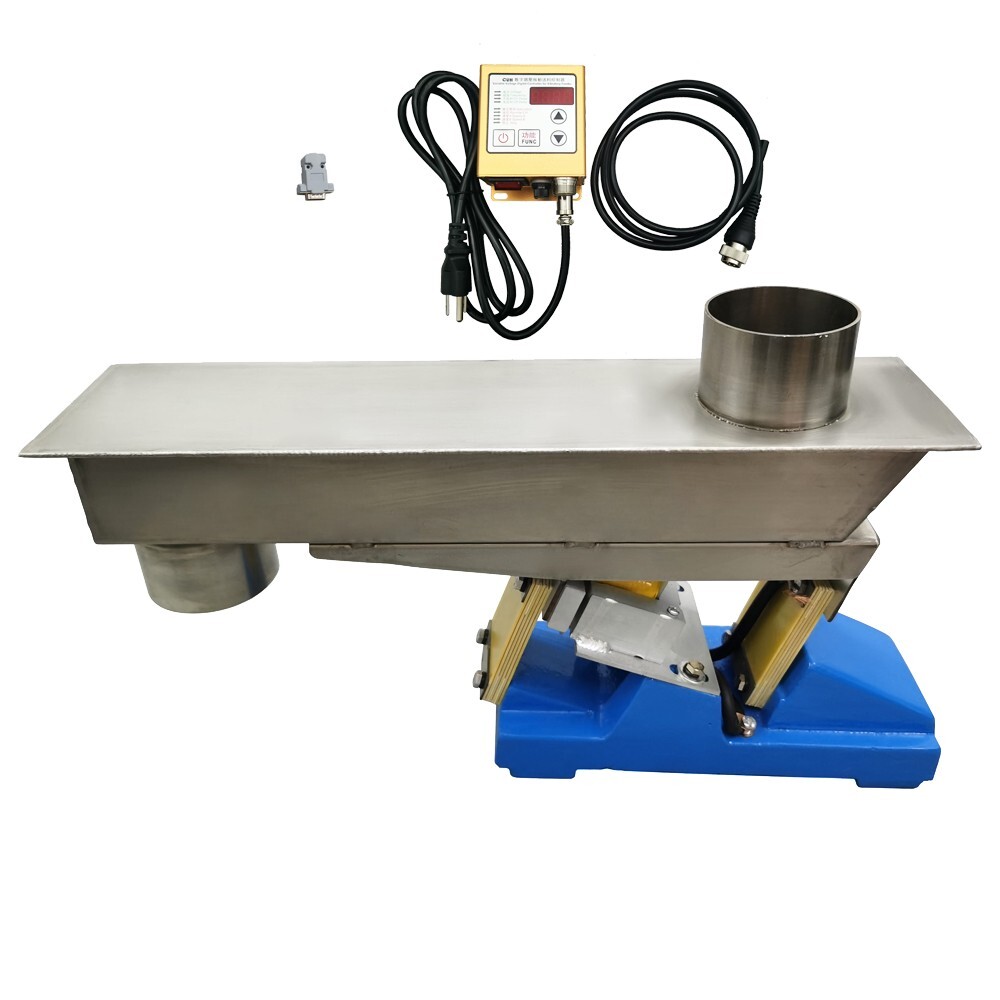 Food Feeder Small Feeder Pellet Feeder110V Electromagnetic Vibrating Feeder 1T/H