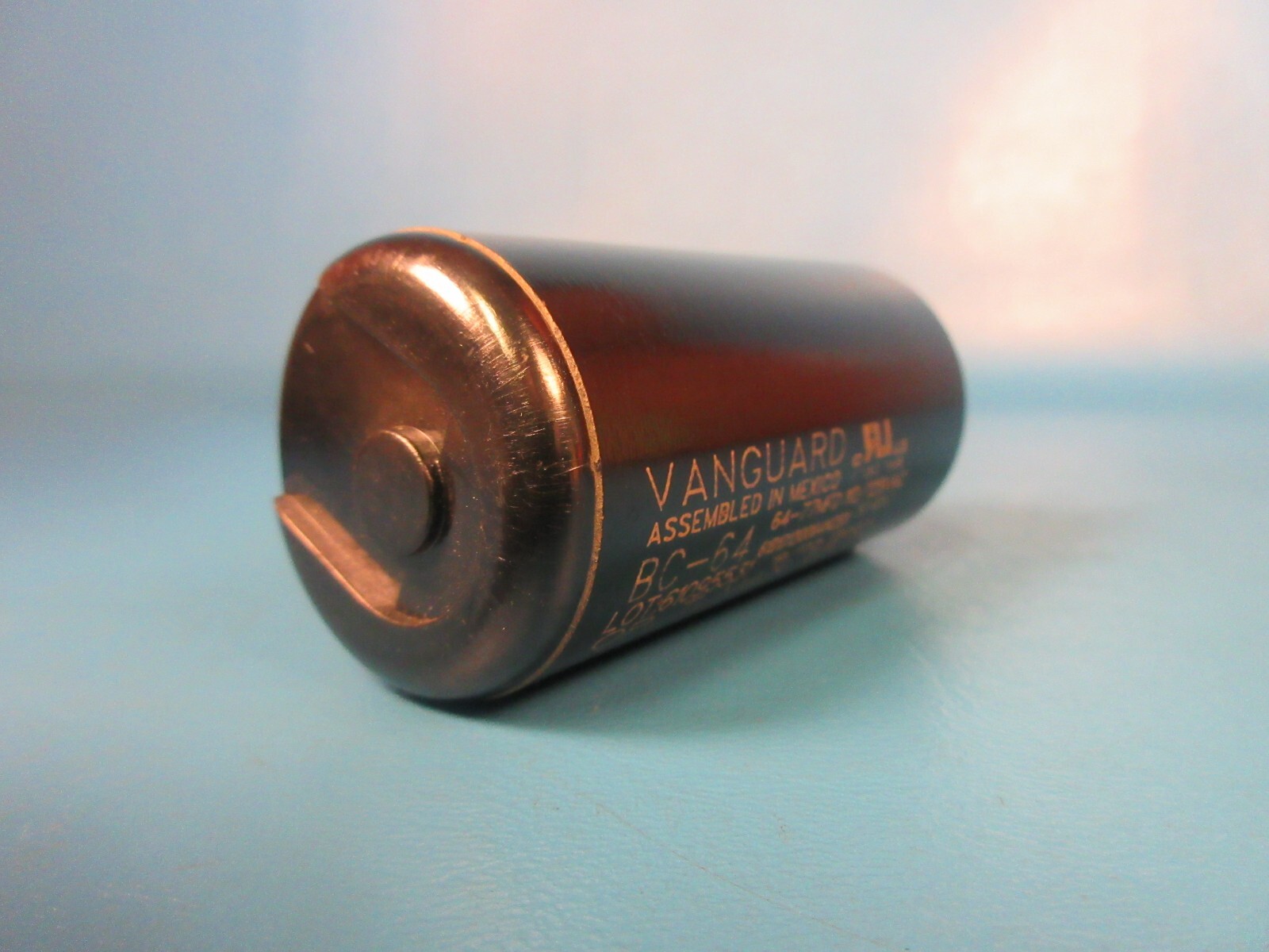 Vanguard HVAC BC-64, 64-77 MFD Motor Start Capacitor 110/125 VAC (Packard, MARS)