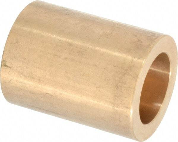 Made in USA 1″ Inside x 1-1/2″ Outside Diam, Cast Bronze Sleeve Bearing 2″ OAL
