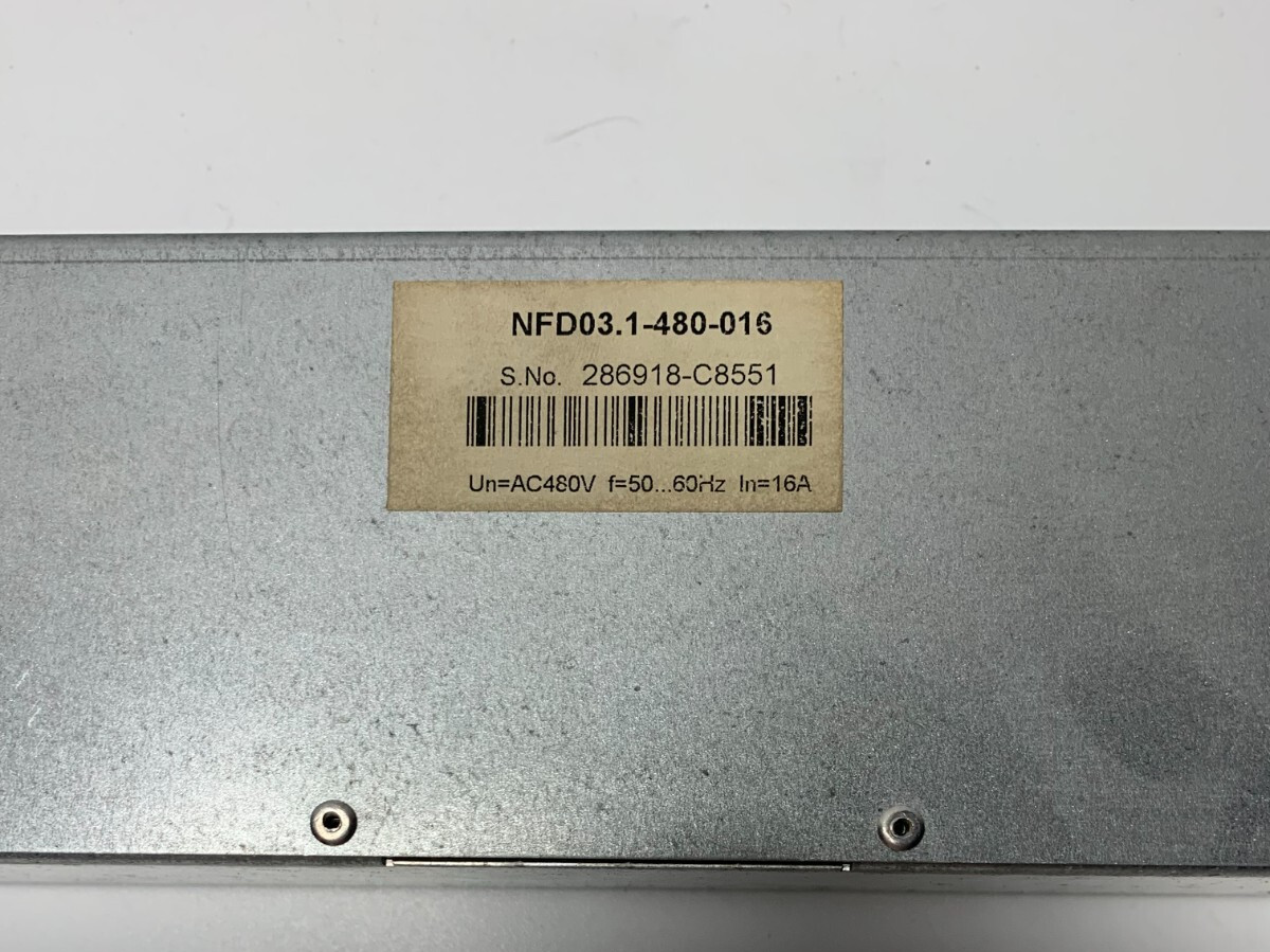 REXROTH INDRAMAT NFD03.1-480-016 POWER LINE FILTER