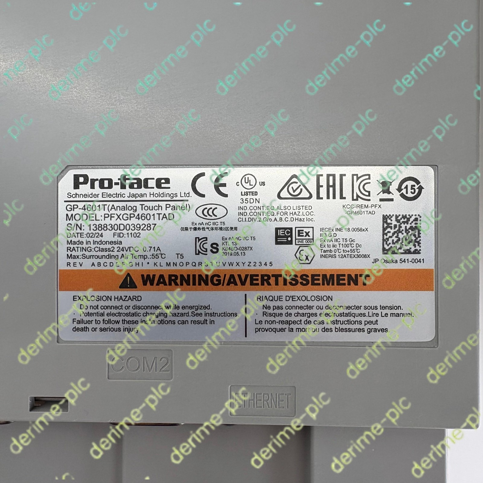 PROFACE PFXGP4601TAD HMI Touch Screen Panel#1pcs new in box
