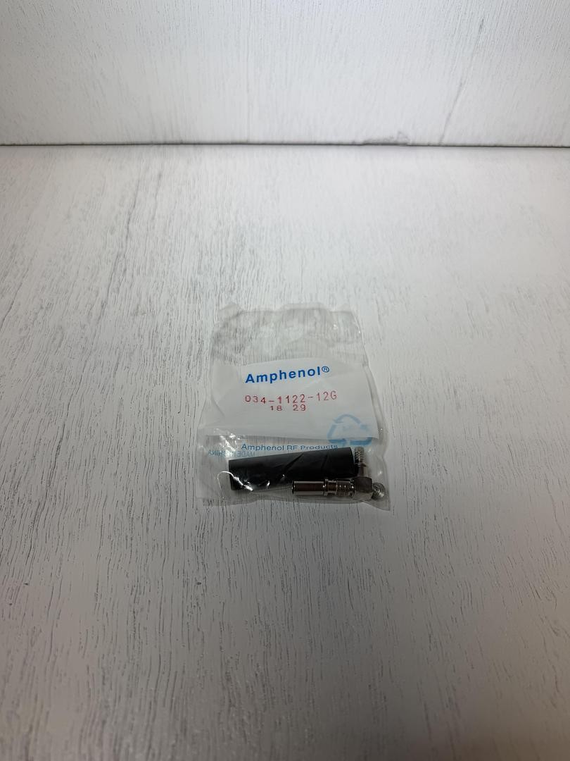 NEW Mouser Electronics 034-1122-12G RF Connectors Right-AngleCrimpPlug GHGC-3