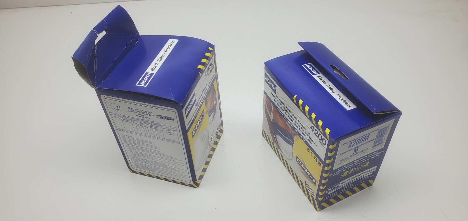 North 4200 CFR-1 Comfort Fit Reusable Respirator M Mask w 42N95 20- pcs welding