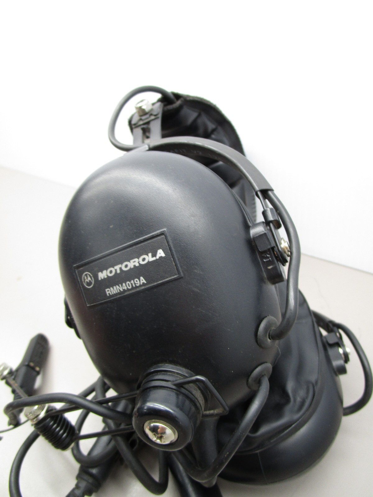 Motorola RMN4019A Medium Duty Radio Headset with PTT Over the Head