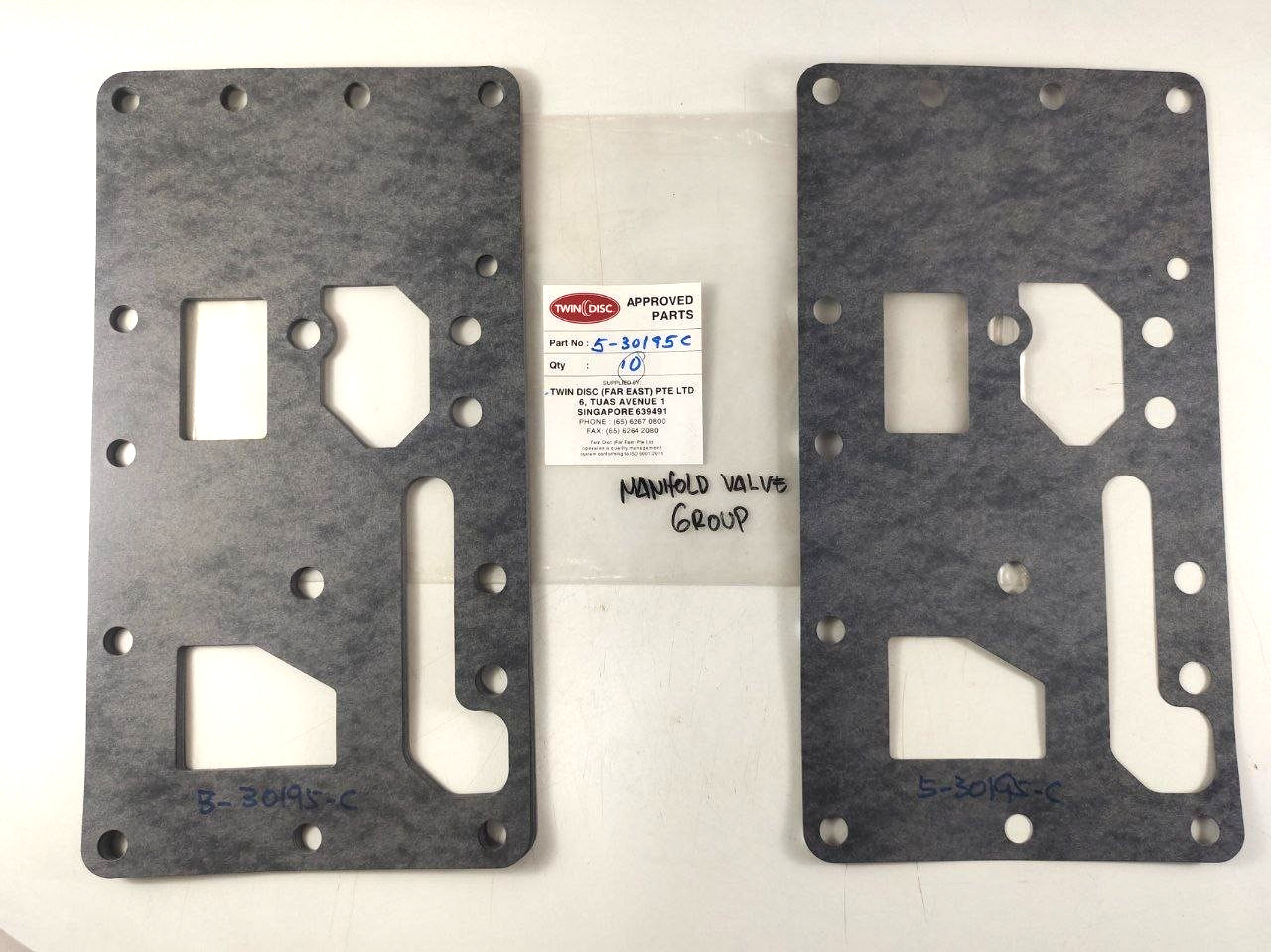 Gasket P/N 5-30195-C For Twin Disc ( Pack of 9 )