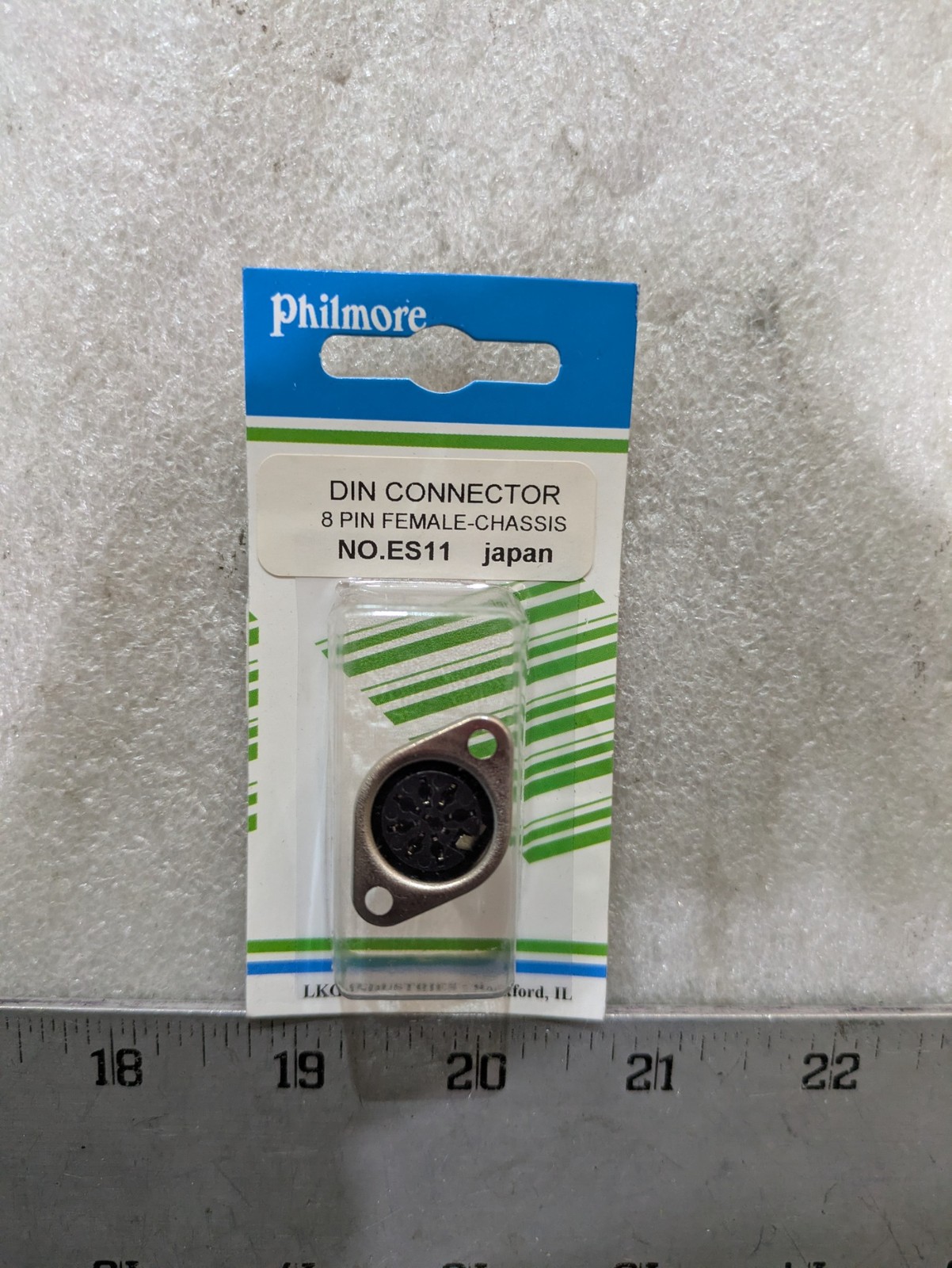 Philmore ES11 8-Pin DIN Female Chassis Mount Connector Industrial Audio 5/order