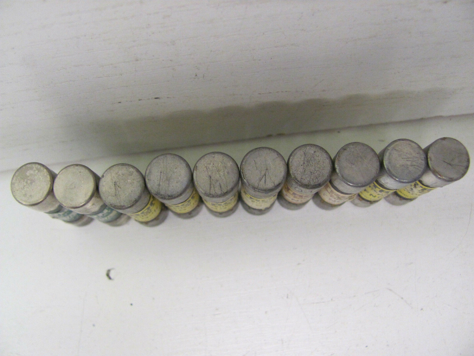 LOT OF 10 BUSSMANN TIME DELAY FUSE FNQ-1/2 500V