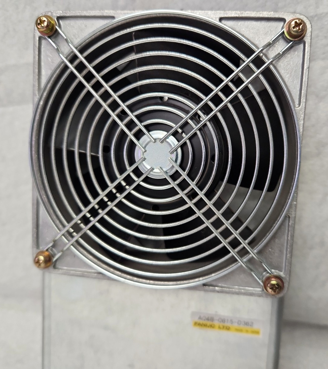 Fanuc A04B-0815-D362 Fan Mount with Royal Fan UTHS457C 230Vac