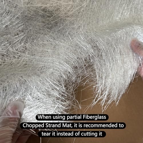 Fiberglass Chopped Strand Mat Roll 10 Yards x 4 in 1.5 oz