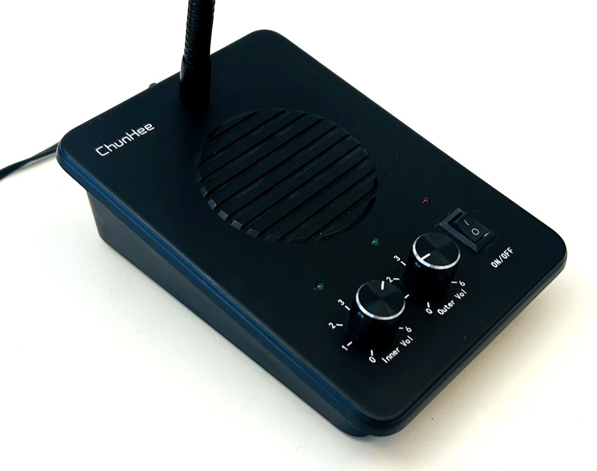 ChunHee Intercom Dual-Way Anti-Interference Microphone w/ Charger