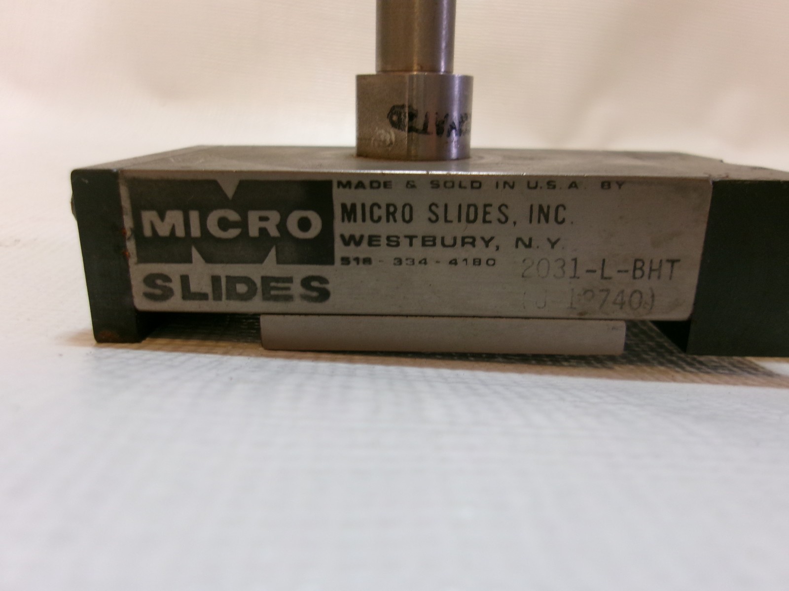 Micro Slides Model 2031-L-BHT