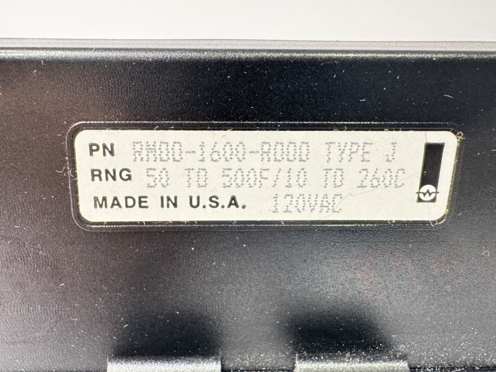 WATLOW CONTROLS RM00-1600-R000 Type J / Control Master M-88E
