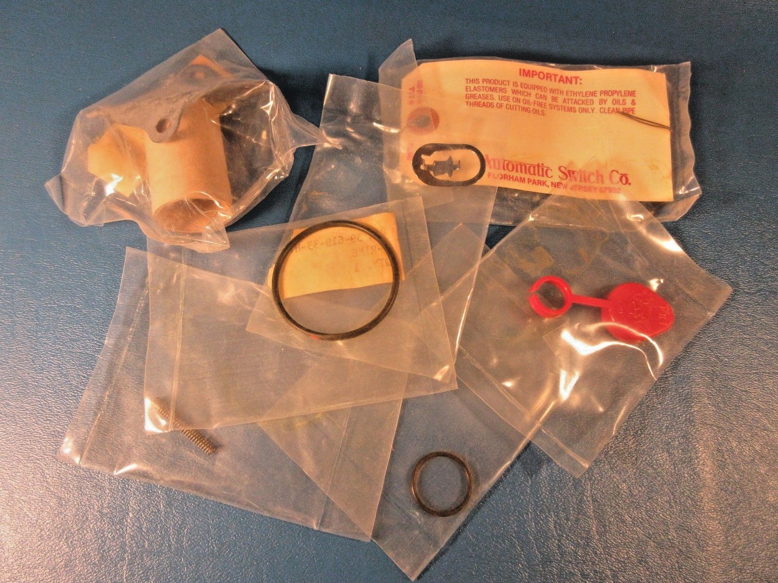ASCO 220-941 Rebuild Repair Service Spare Parts Kit (Bulletin 8210 AC)