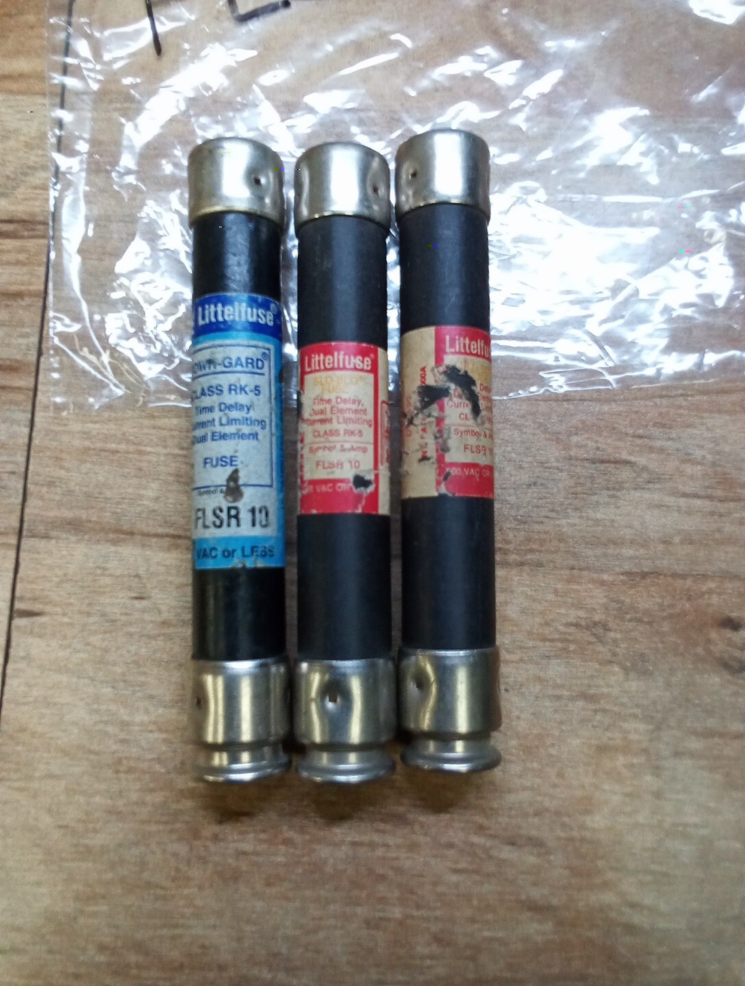 Lot Of 3 Littelfuse FLSR-10 Slow Blow Class RK5 Fuse 600V *FREE SHIPPING*