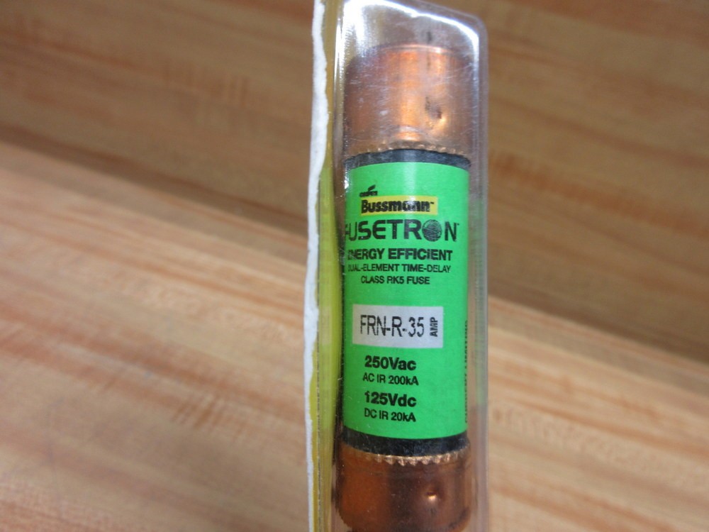 Buss FRN-R-35 Bussmann Fuse Cross Ref 4A452 Energy Efficient (Pack of 2)