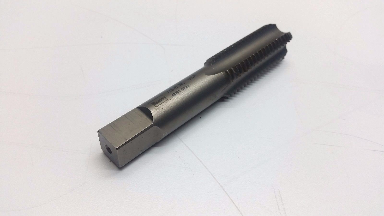 Hanson 7/8-9 NC 49/64 Drill High Carbon Steel New
