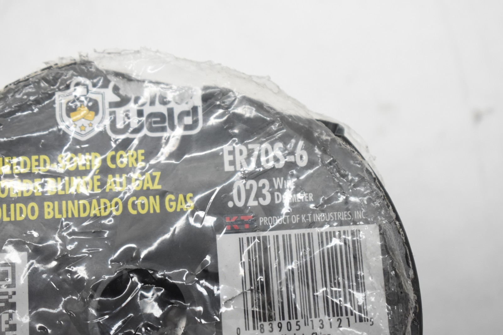 Industries Gas Shielded Solid Core Mild Steel .023″ 2lb ER70S-6 1-3121