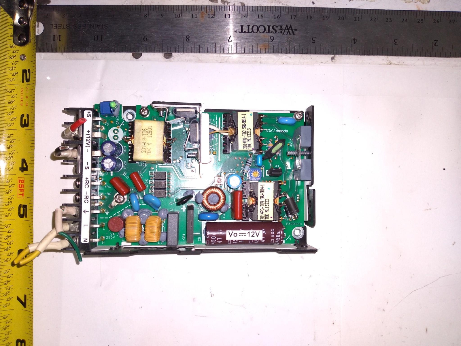 TDK-Lambda RTW12-4.3 KC Power Supply 7J4-420M04-0008-RTW12-4.3K EHFP S333