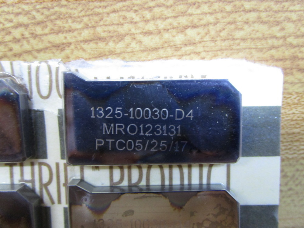 Peterson Tool 1325-10030-D4 Insert MRO123131 (Pack of 10)