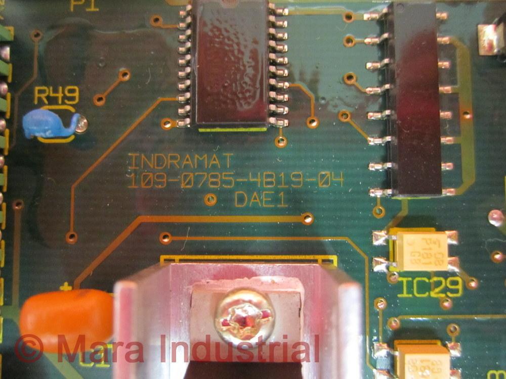 Indramat 109-0785-4B19-04 Circuit Board 10907854B1904