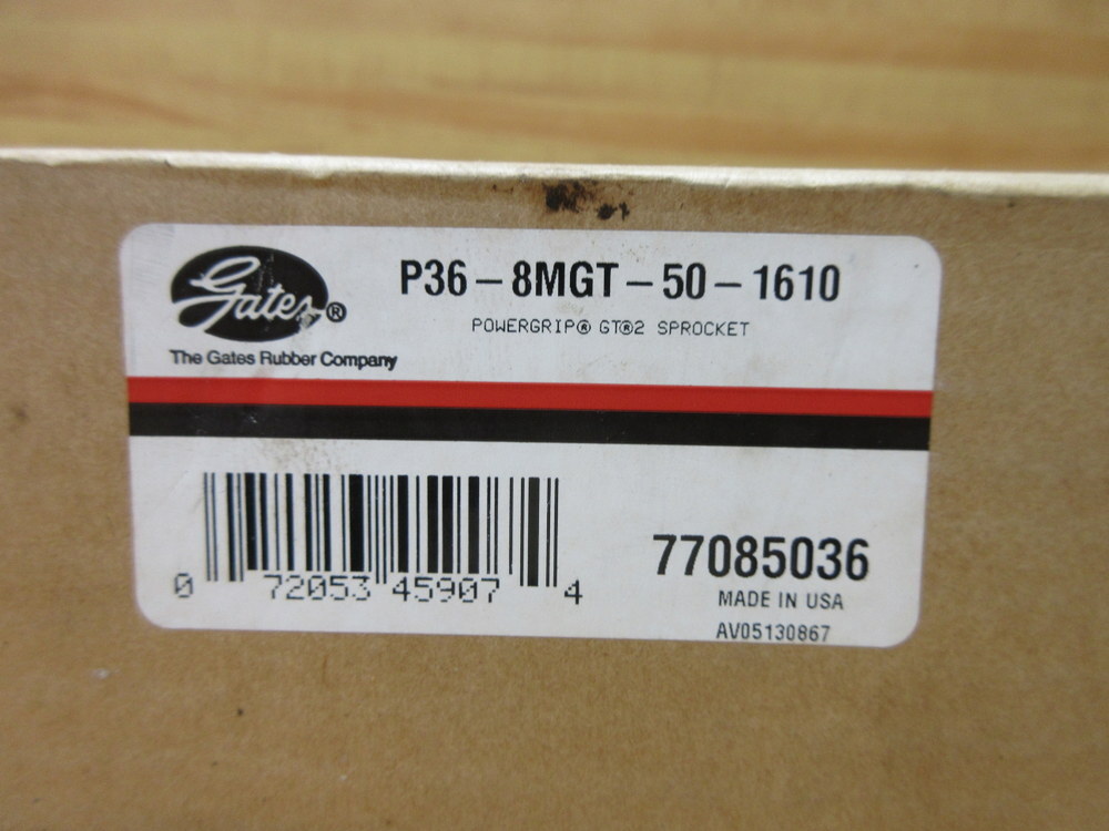 Gates P36-8MGT-50-1610 Belt Pulley 77085036