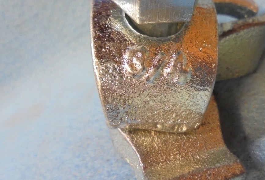 STEEL CITY 3/4″ BEAM CLAMP EDGE TYPE MALLEABLE IRON MATERIAL (LOT OF 2)
