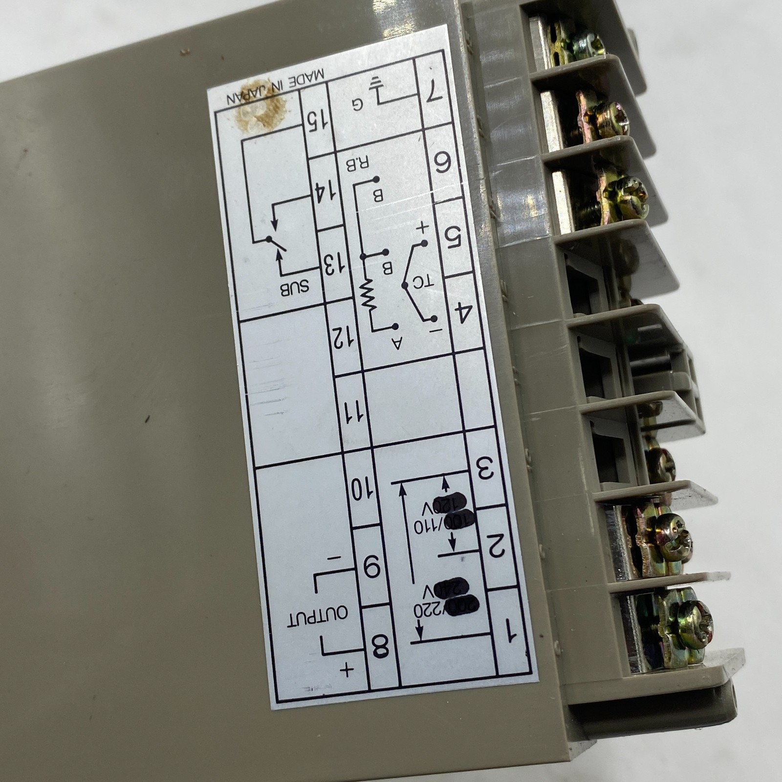 Dowty Electronics DD5-05H4CVM Temperature Controller Type-J 220-246152210 ✅