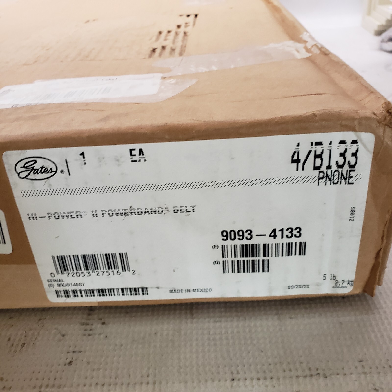 GATES 4/B133 / 4B133 (BRAND NEW) 9093-4133