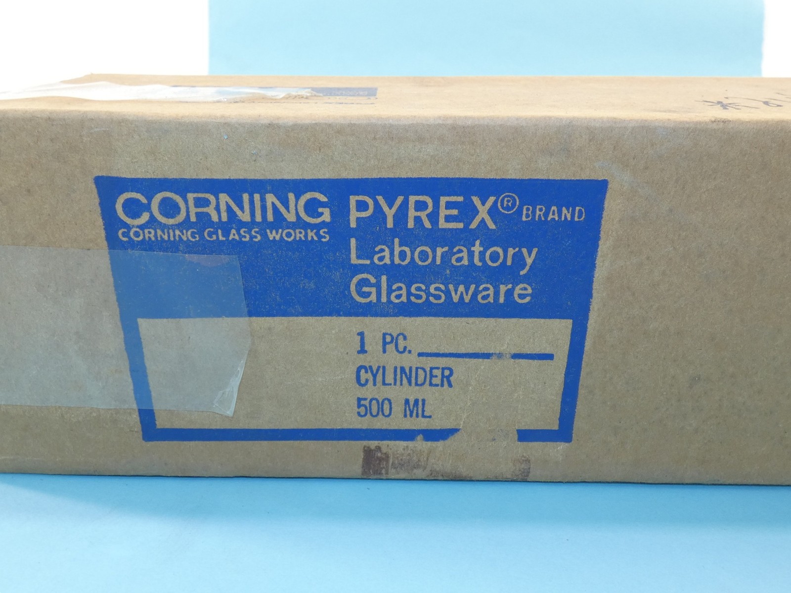 Corning Pyrex 2962 Hydrometer Glass Cylinder 500mL Laboratory Glassware – NEW…