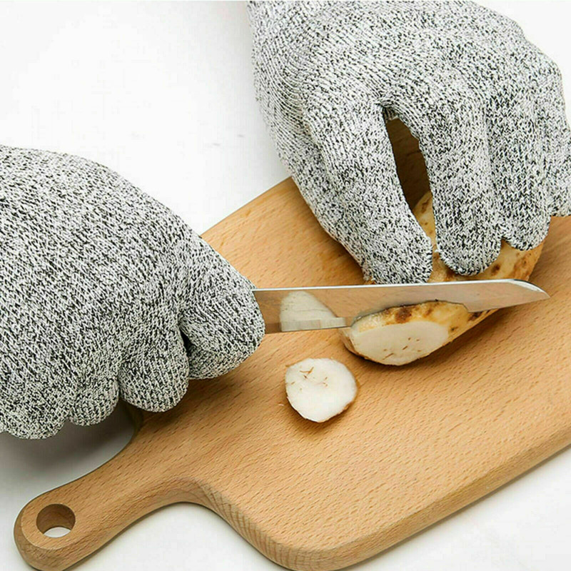 Anti-cut Gloves Safety Cut Proof Stab Resistant Kitchen Butcher Cut 1 pairs
