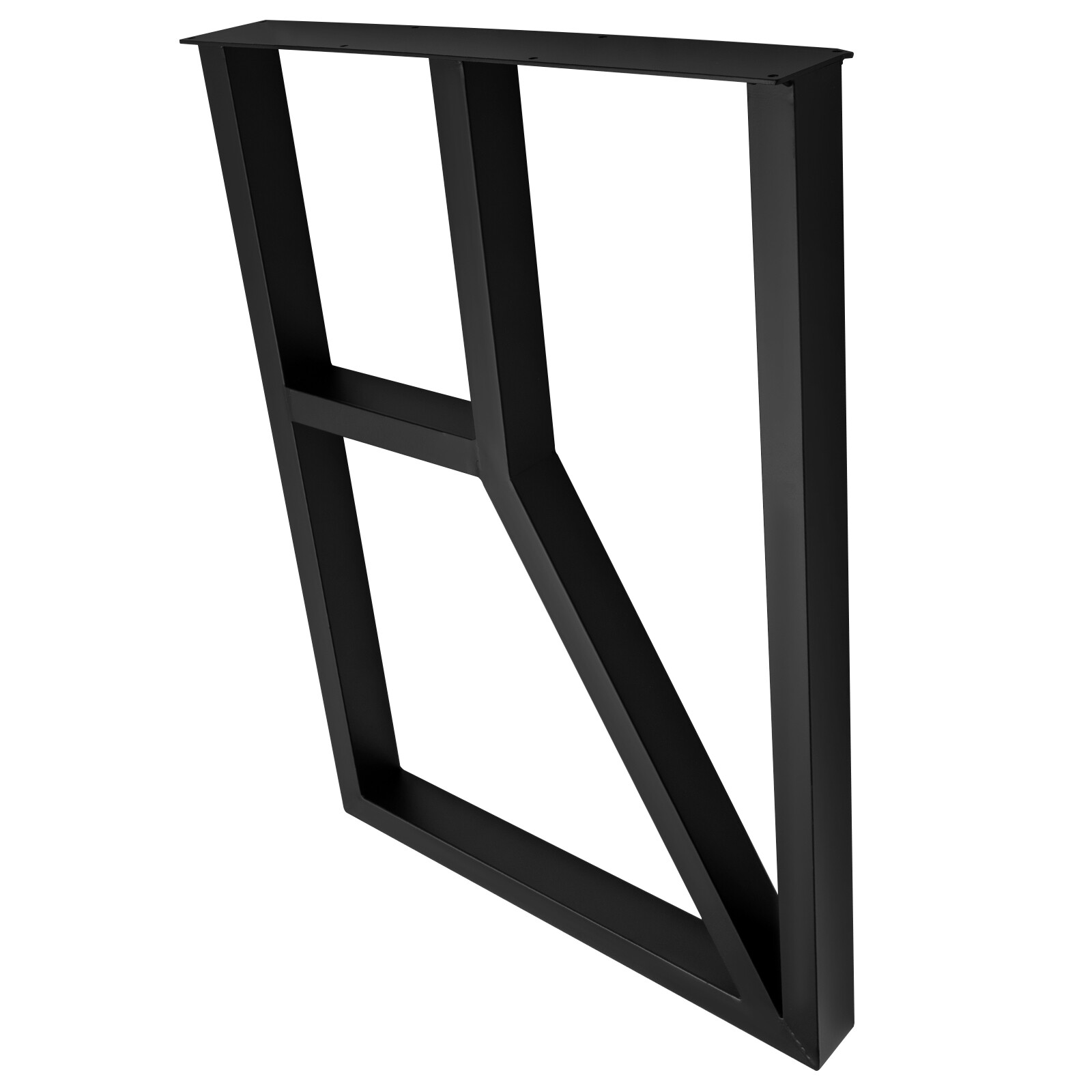 Metal Rectangle Furniture Legs Black Modern Furniture Legs 2 Table Legs