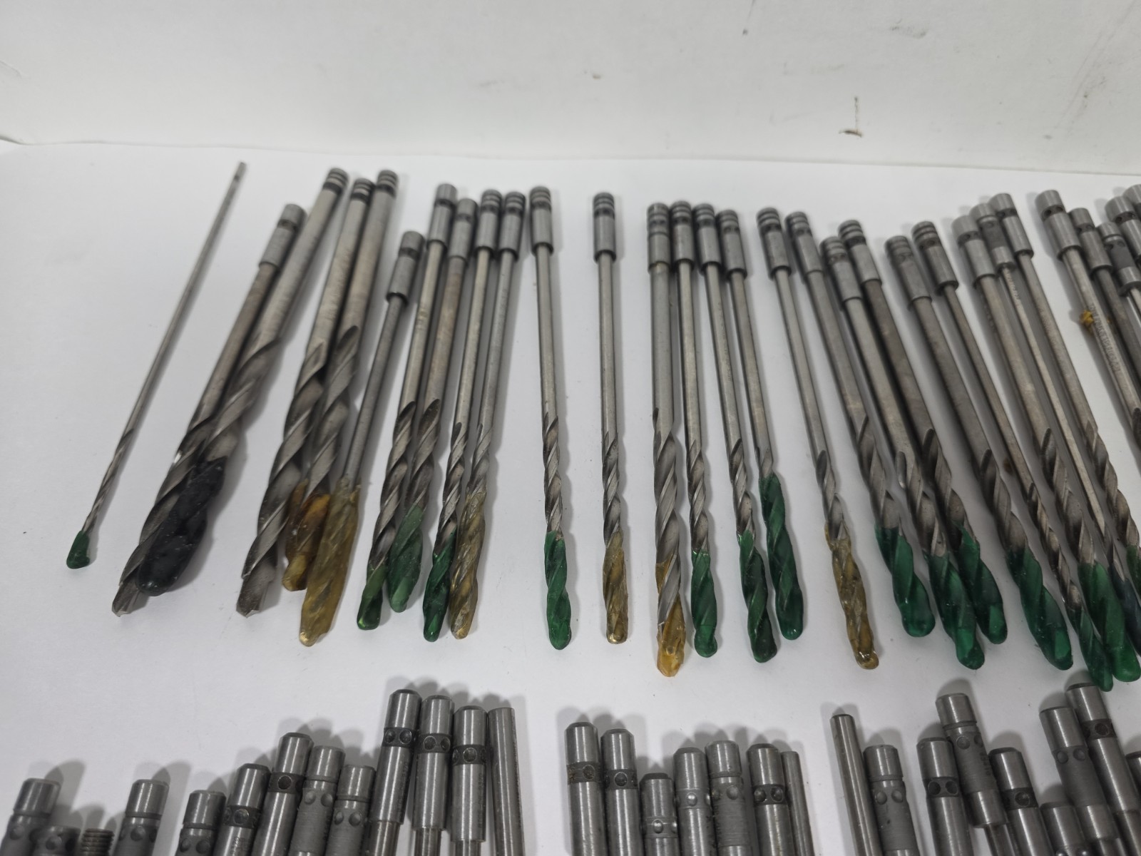 73x PTD HSS Brazil Quick-Change Drill Bits Lot Assorted Various Sizes Aircraft