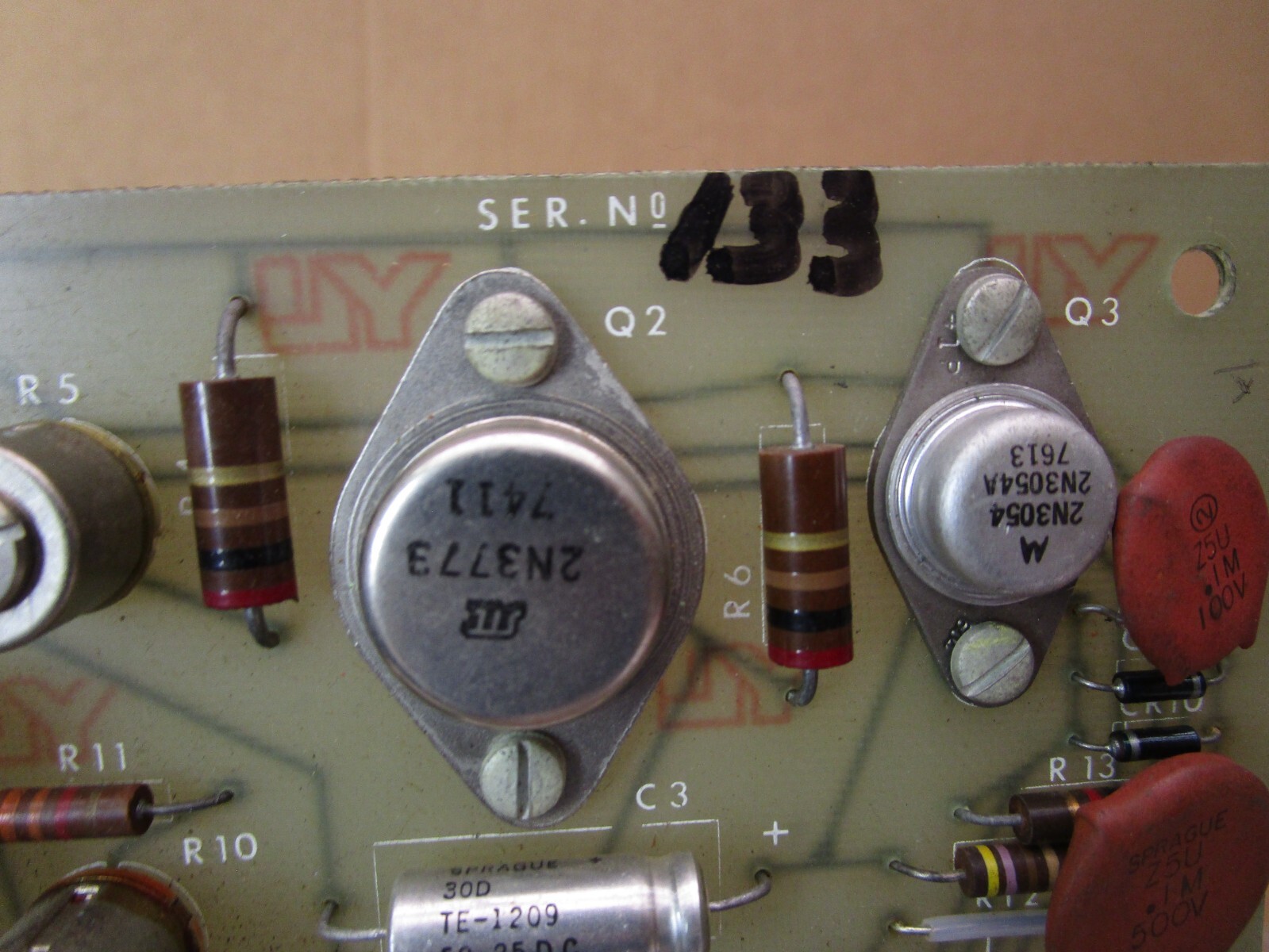 Thermatool G2914-3E Circuit Board Ser. No. 133 51821HM
