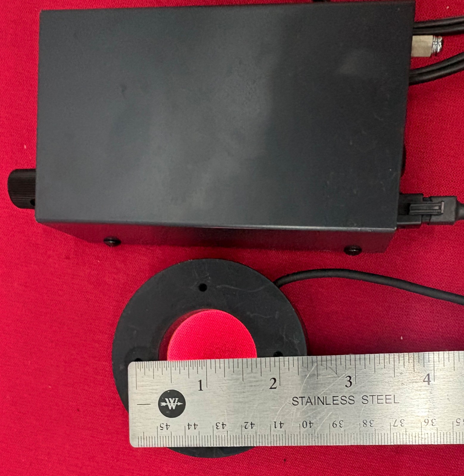 OMRON CCS PSB-524V ANALOG CONTROL UNIT w/ LED RING CONTINUOUS LIGHT