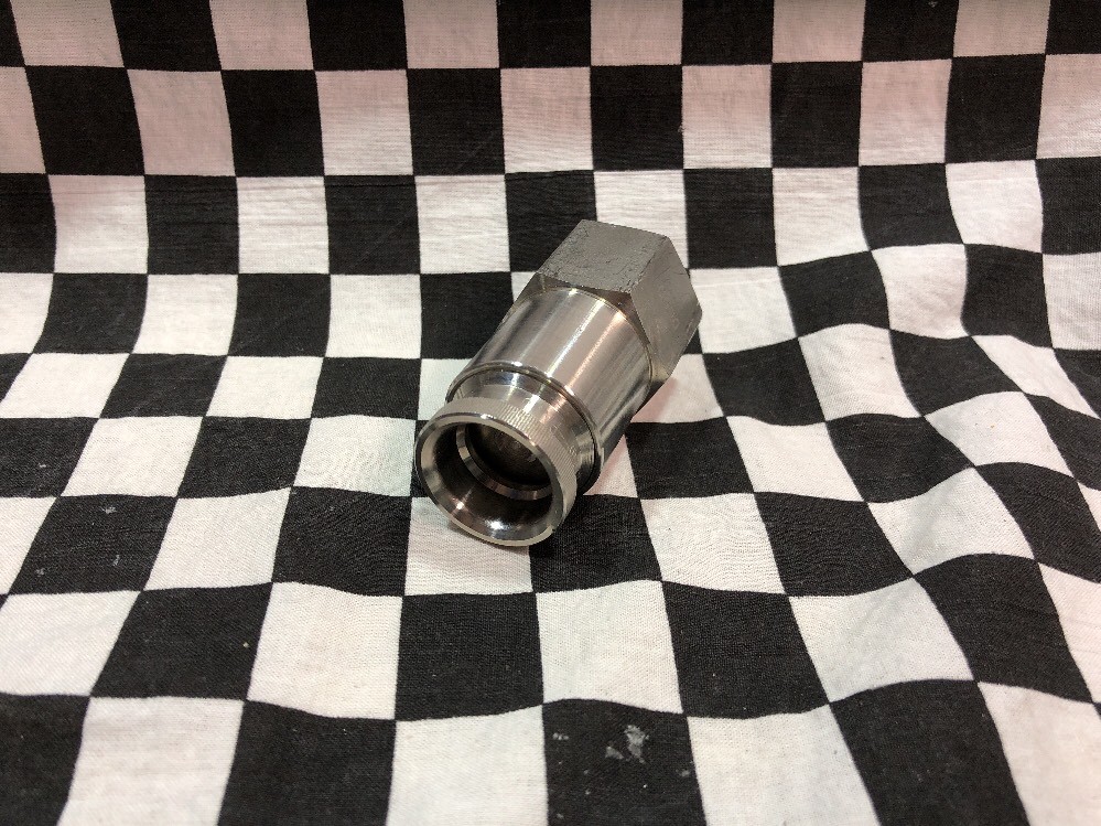 Swagelok Quick Connect stem with valve 3/4″ FNPT, SS-QTM8-D-12PF, #ZF23
