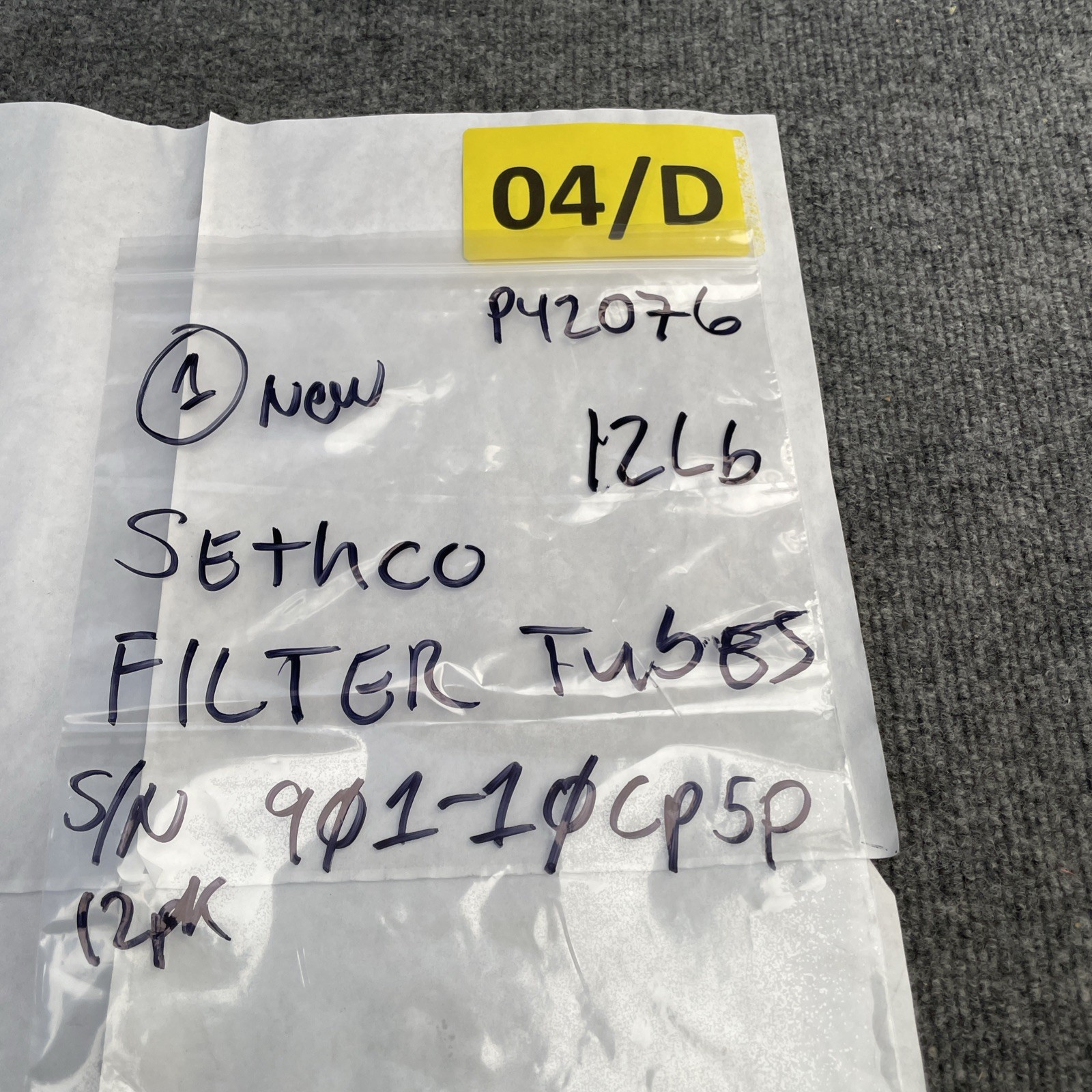 Lot of 12 – Sethco 901-10CP5P Wound Polypropylene Filter Cartridge New