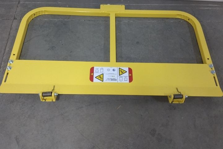 PS Industries LSGF-21-PCY 19-3/4 to 23-1/2 In Width Single-Door Safety Gate