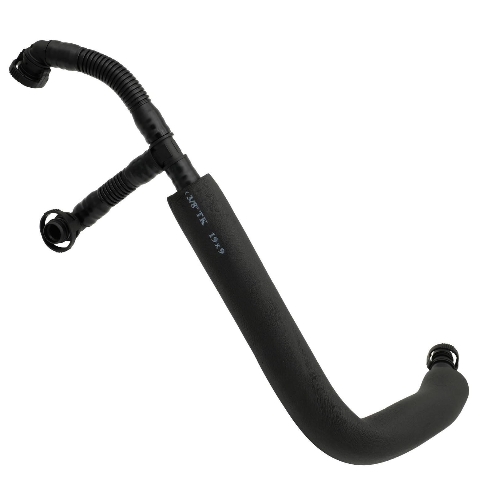 OKAY MOTOR 3-Way PCV Crankcase Breather Hose Vent Hose for 2006-2013 BMW (1,3…