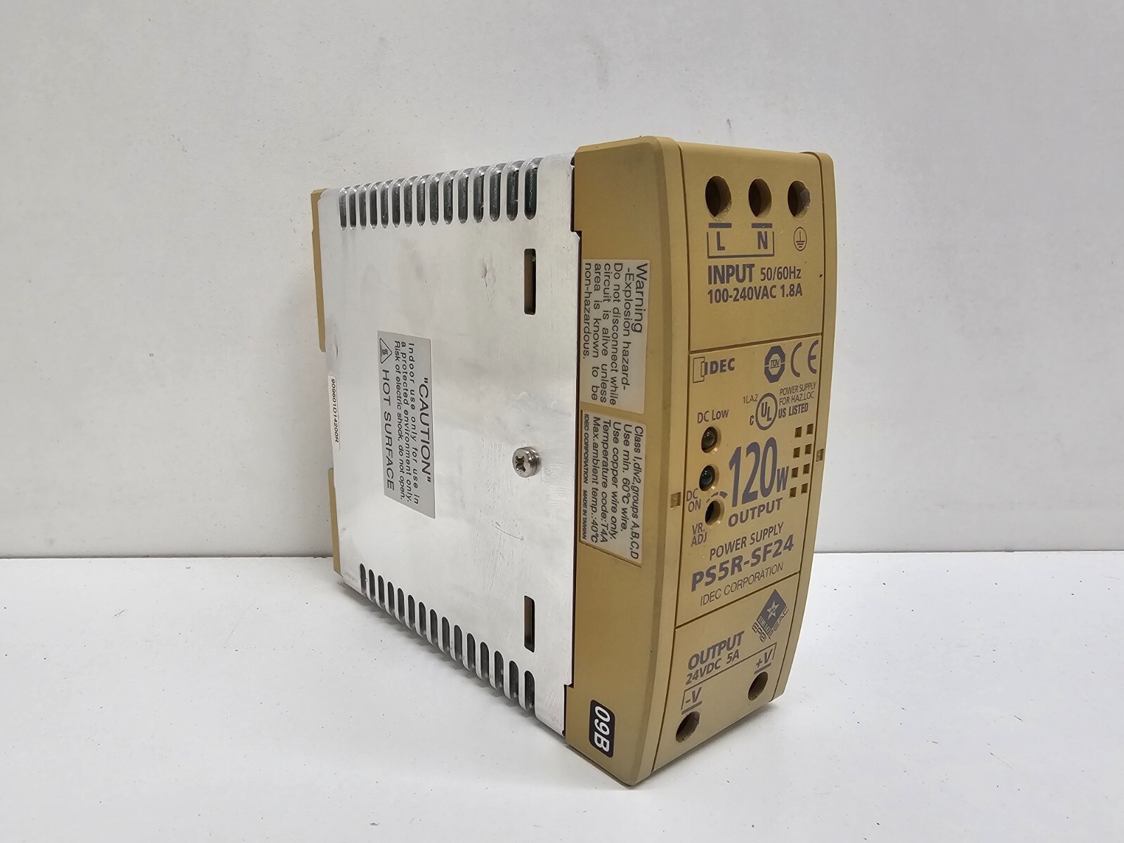 GOOD USED! IDEC 120W POWER SUPPLY PS5R-SF24