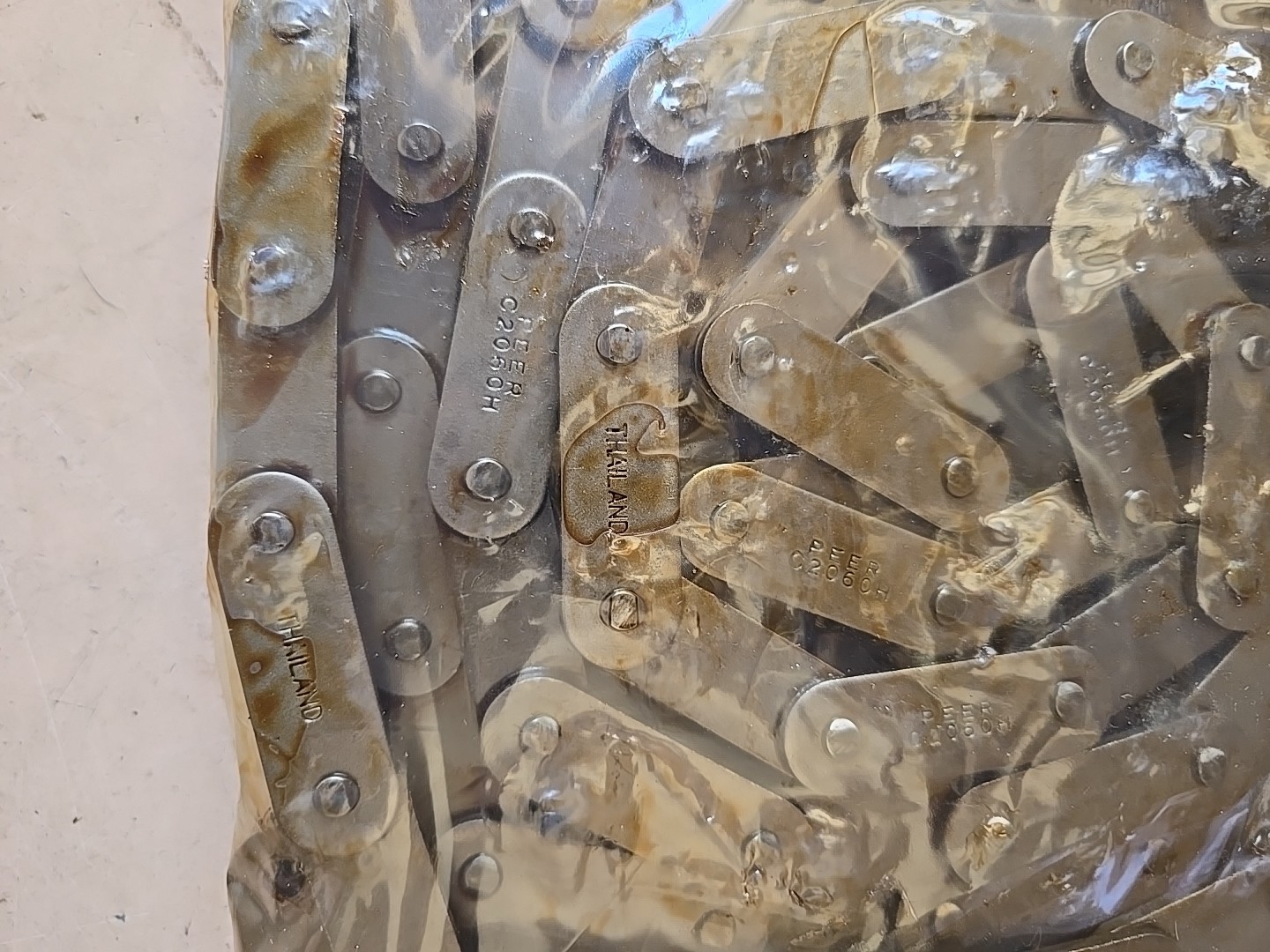 Peer Heavy Conveyor Roller Chain 10FT + 1 Connecting Link C2060H-IR