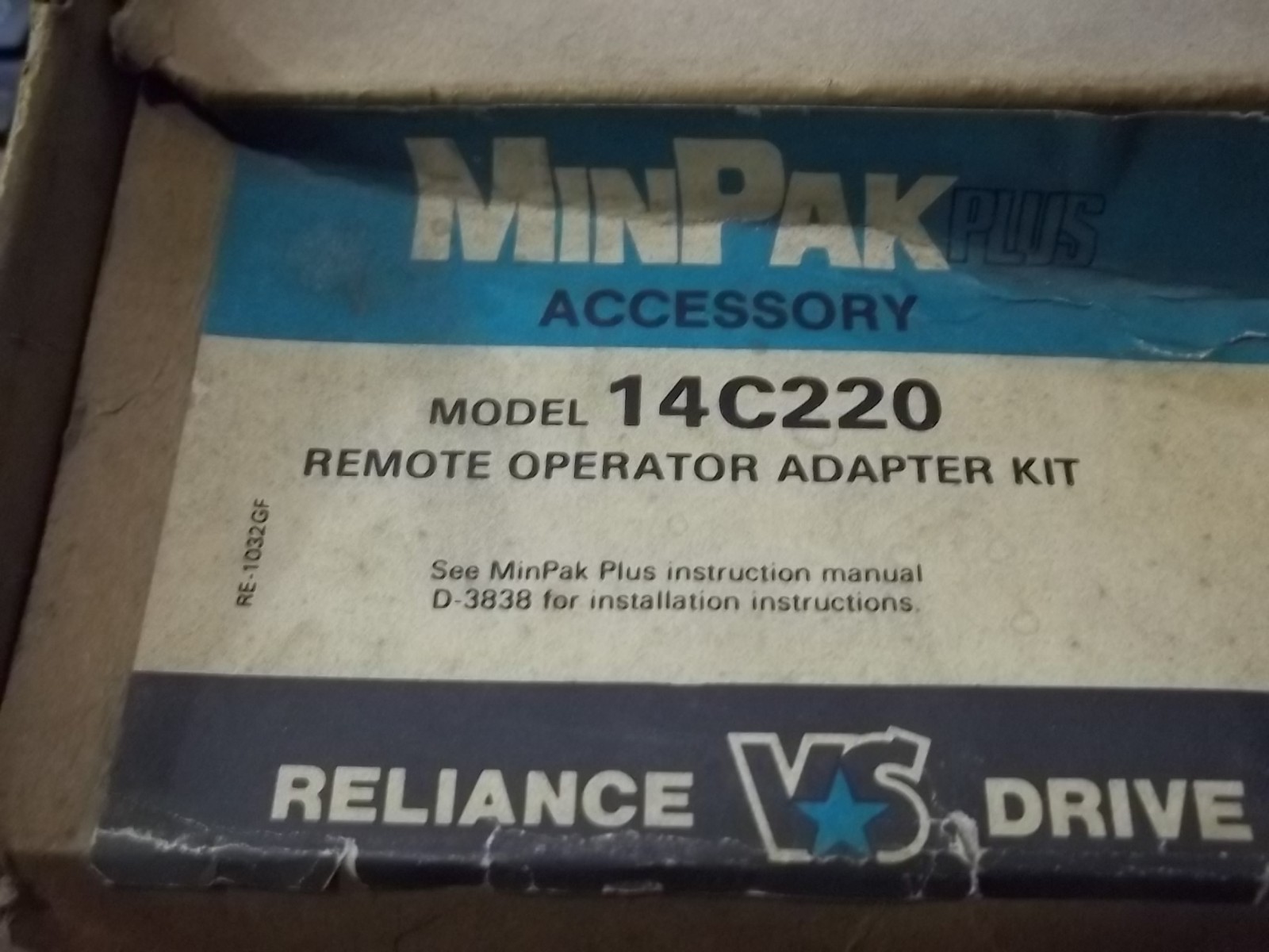 NIB RELIANCE 14C220 0-57005 REMOTE OPERATOR ADAPTER KIT CIRCUIT BOARD (366-3)